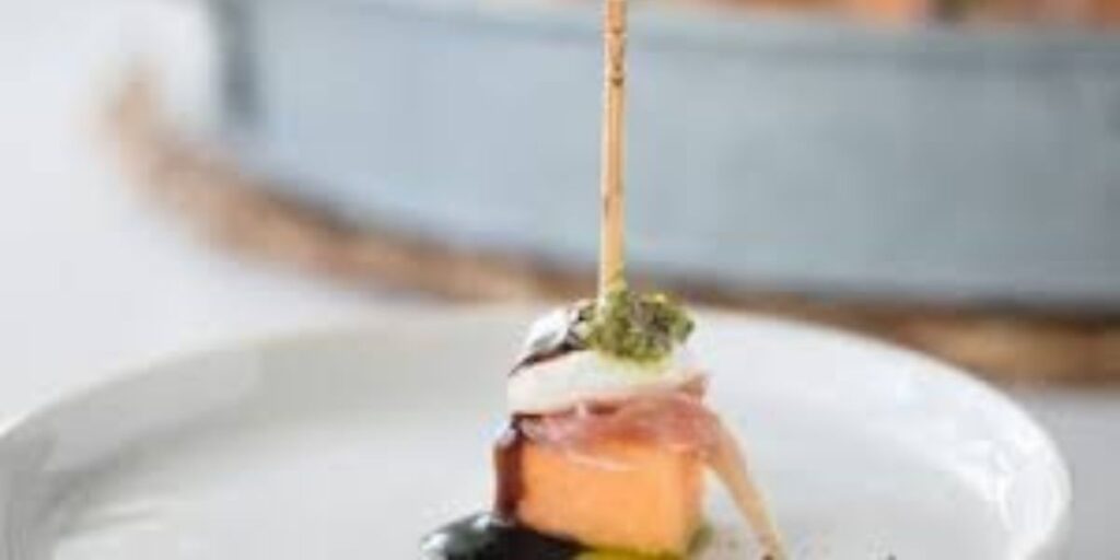 prosciutto melon skewers